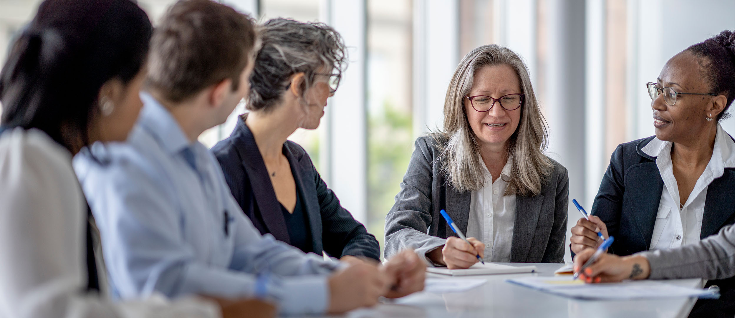 Group of people in a meeting
