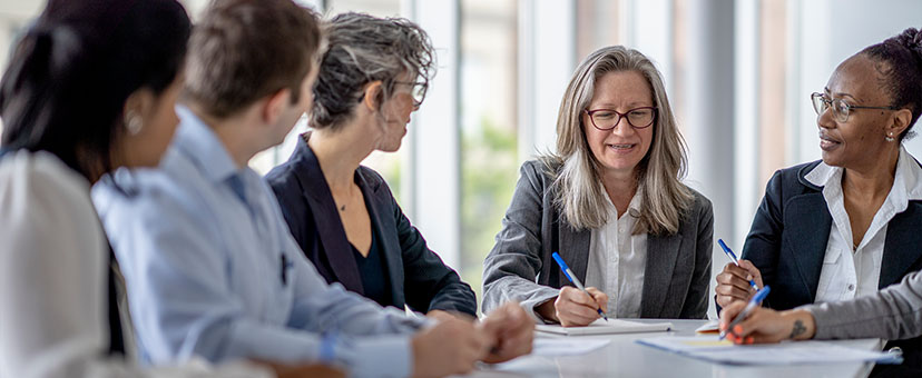 Group of people in a meeting
