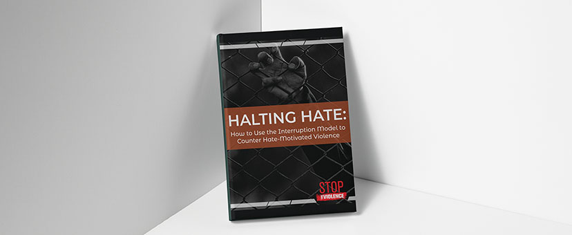 Report cover with a fence and a hand